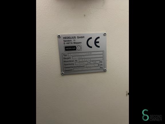 Hedelius C60P-2000 MET9.476 22 16795